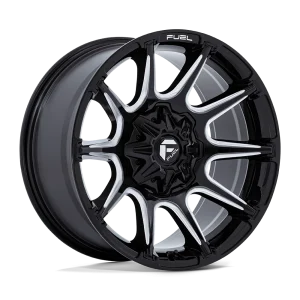 Fuel – FC880 SUPER C – Black – 20″x10″ -18mm – Summer Wheels – FC880BE20106718N